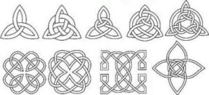 Cynthia-Renee-Custom-Jewelry-Design-Celtic-Knots-Tsavorite-Garnet-Palladium-Ring-design-stage