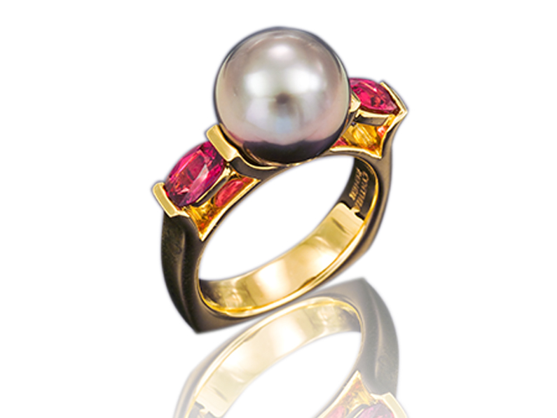 Spinel “Pearl Gate” Ring