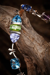 custom jewelry cuprian tourmaline necklace gem designer jewelry
