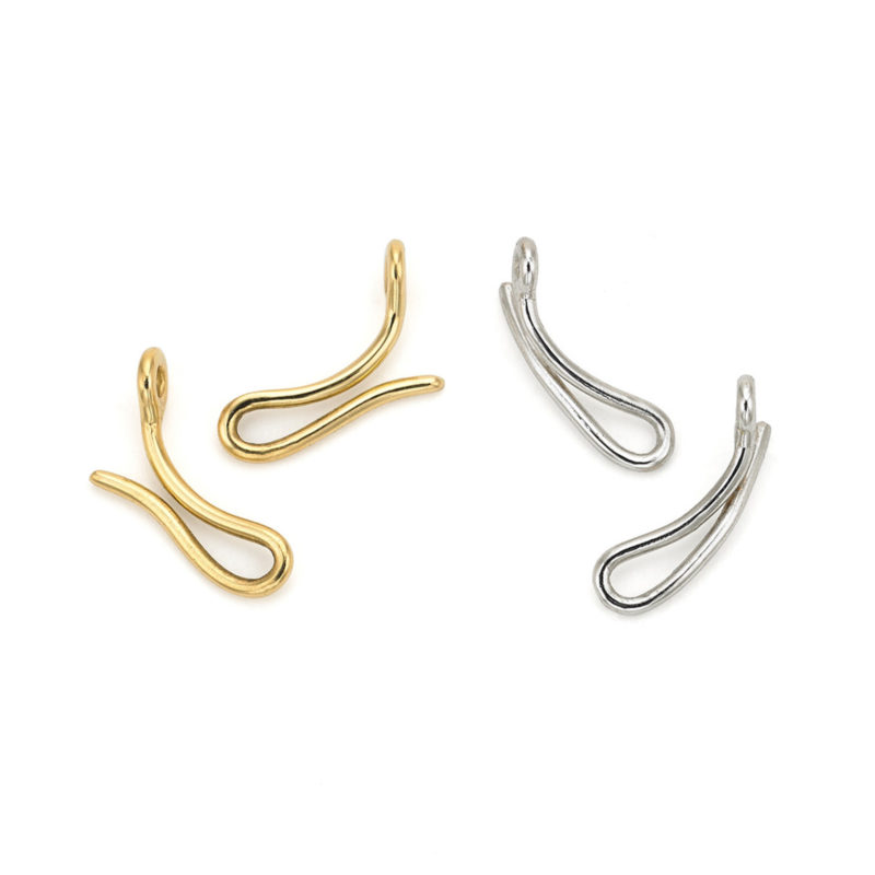 J-Hook Adaptors to add drops to your pearl studs.