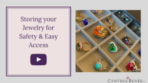 Jewelry storage for accessibility and safety: https://youtu.be/tBR55tsUydQ