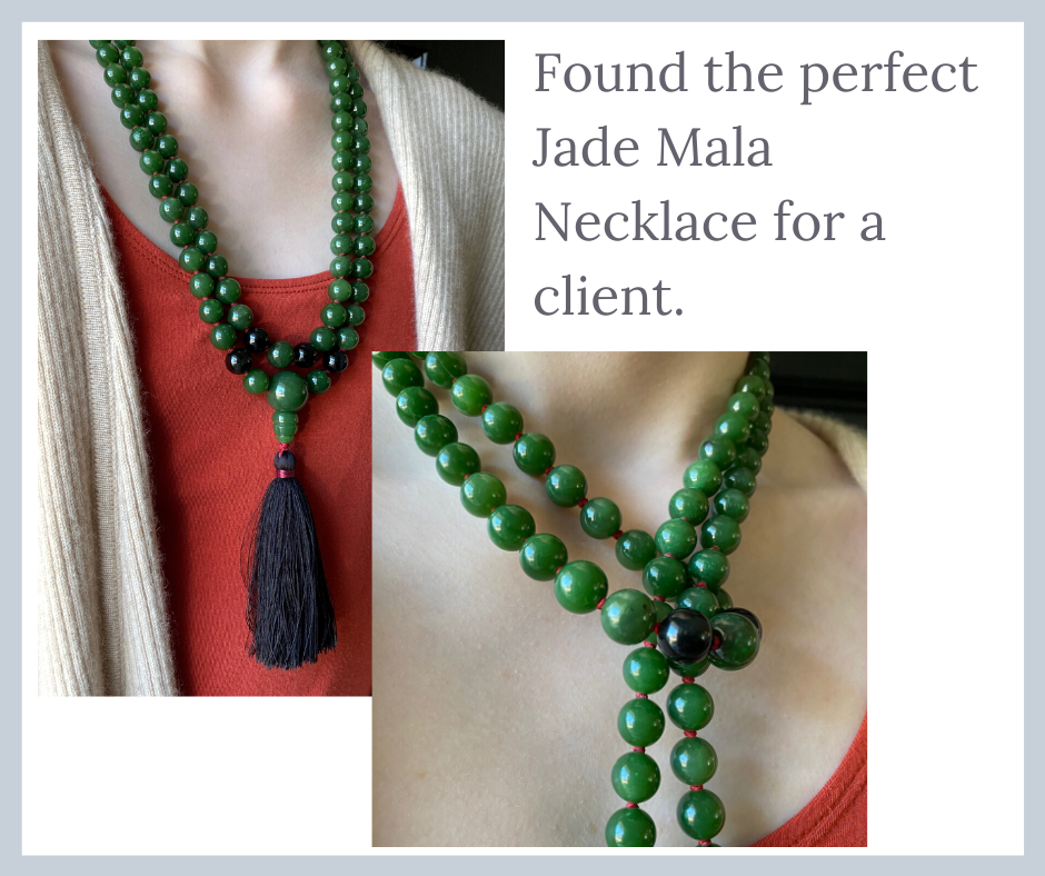 Jade Mala Necklace