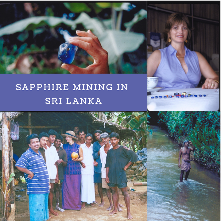 Sapphire mining in Sri Lanka