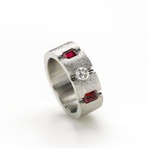 JM's ruby and diamond ring