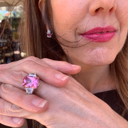 "Is Pink the Navy Blue of India?", by jewelry designer Cynthia Renée