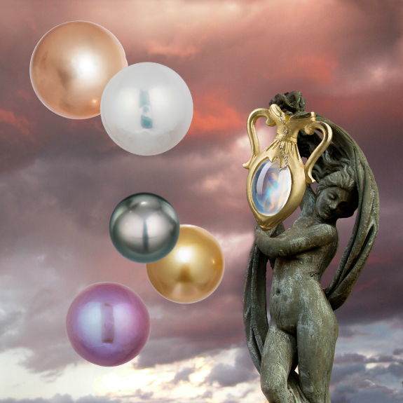 The Luminous Magic of June’s Birthstones: Pearl and Moonstone